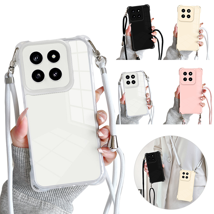 Xiaomi 15 ケース スマホショルダー Pro カバー ショルダーストラップ