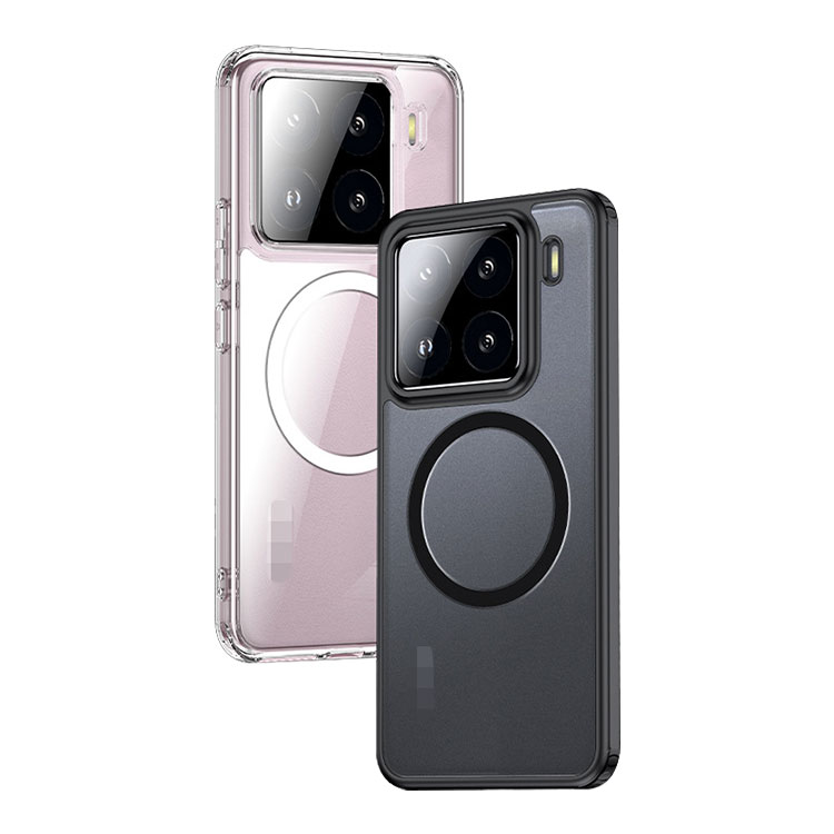 Xiaomi 15 Pro 中国版 12/512GB ケースとフィルム付き Xiaomi 15 ケース pro カバー 耐衝撃 マット 半透明 マグネット吸着 角