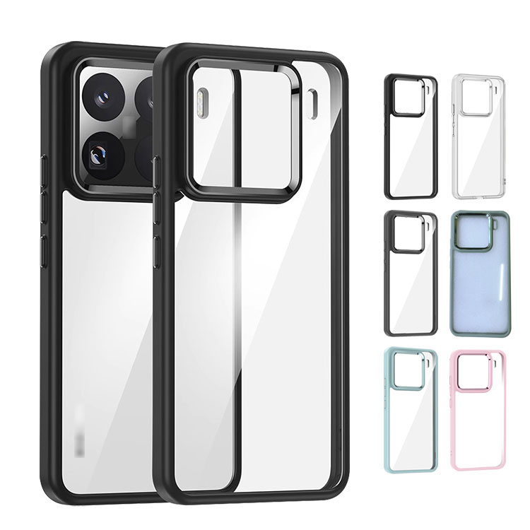 Xiaomi 15 �P�[�X �ϏՌ� 15 Pro �P�[�X /�J�o�[ �N���A �w�ʓ��� TPU +�v���X�`�b�N �V���v�� ���� ������ ���� �V���I�~ 15/15 �v�� �������� �������