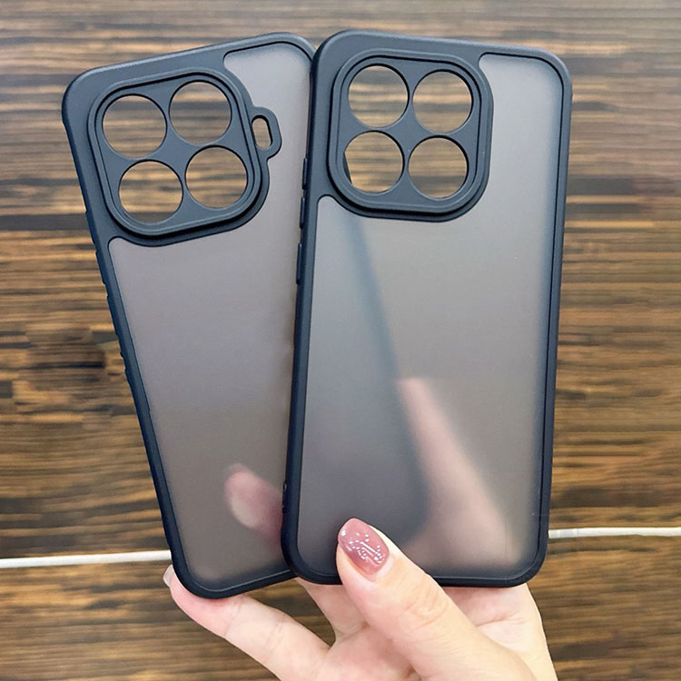 Xiaomi 15T ケース Pro 耐衝撃 カバー シンプル 背面マット仕様 半透明