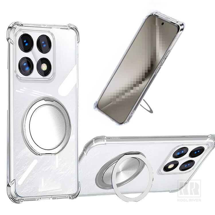 Xiaomi 15T �N���A�P�[�X 15T Pro ���� �ϏՌ� �J�o�[ TPU�\�t�g�P�[�X �����O�t�� �X�^���h�@�\ �p �ی� �R�[�i�[�o���p�[ �ی�P�[�X ���킢��