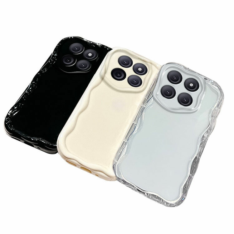 Xiaomi 17 �P�[�X �E�F�[�u �g�^ �Ȃ݂Ȃ� 17 Pro/17 Pro Max �J�o�[ �N���A ���� �ϏՌ� �g�� TPU �\�t�g�P�[�X �X�g���b�v���V���v�� ������ ���킢��