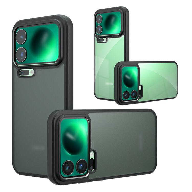 Xiaomi 17 �P�[�X 17 Pro/17 Pro Max �J�o�[ �w�ʔ����� �}�b�g �n�[�h�P�[�X TPU+�v���X�`�b�N �X�g���b�v�� ���� �V���I�~ 17/17�v��/17�v���}�b�N�X