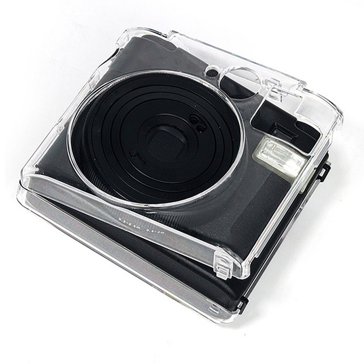 INSTAX mini 99 クリアケース 耐衝撃 カバー ショルダーストラップ付き クリア 透明 レディース 肩掛け カメラバッグ カメラケース FUJIFILM｜it-donya｜05