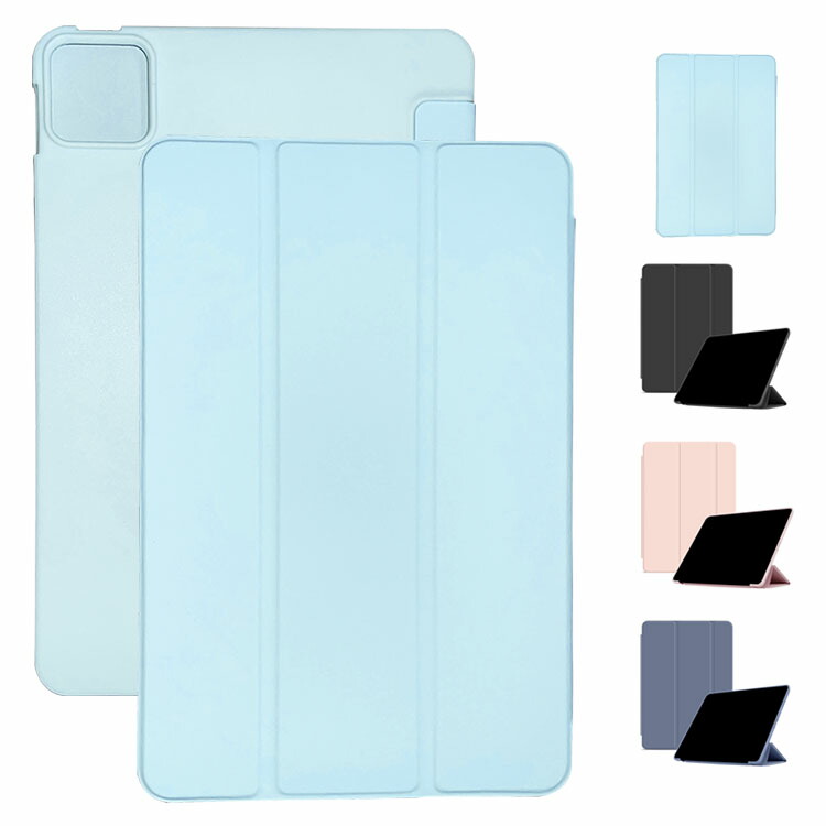 Xiaomi Pad 6 �P�[�X �J�o�[ 11.2�C���` �蒠�^ PU���U�[ �V���I�~ �p�b�h 6 �蒠�^�P�[�X �X�^���h�@�\ �J�o�[ ������� �^�u���b�gTPU �P�[�X/�J�o�[