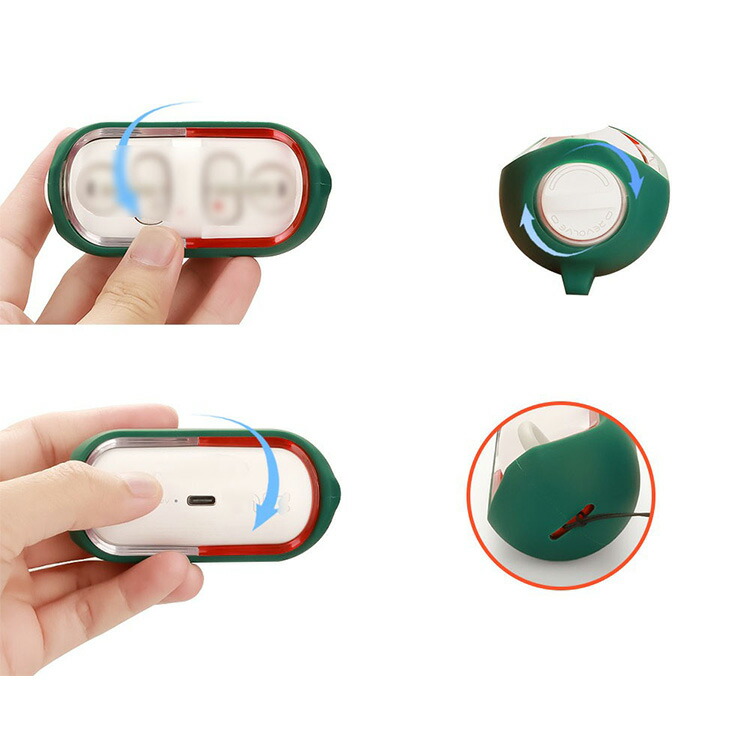 MOONDROP PILL ケース シリコン シンプル 保護カバー ムーンドロップ