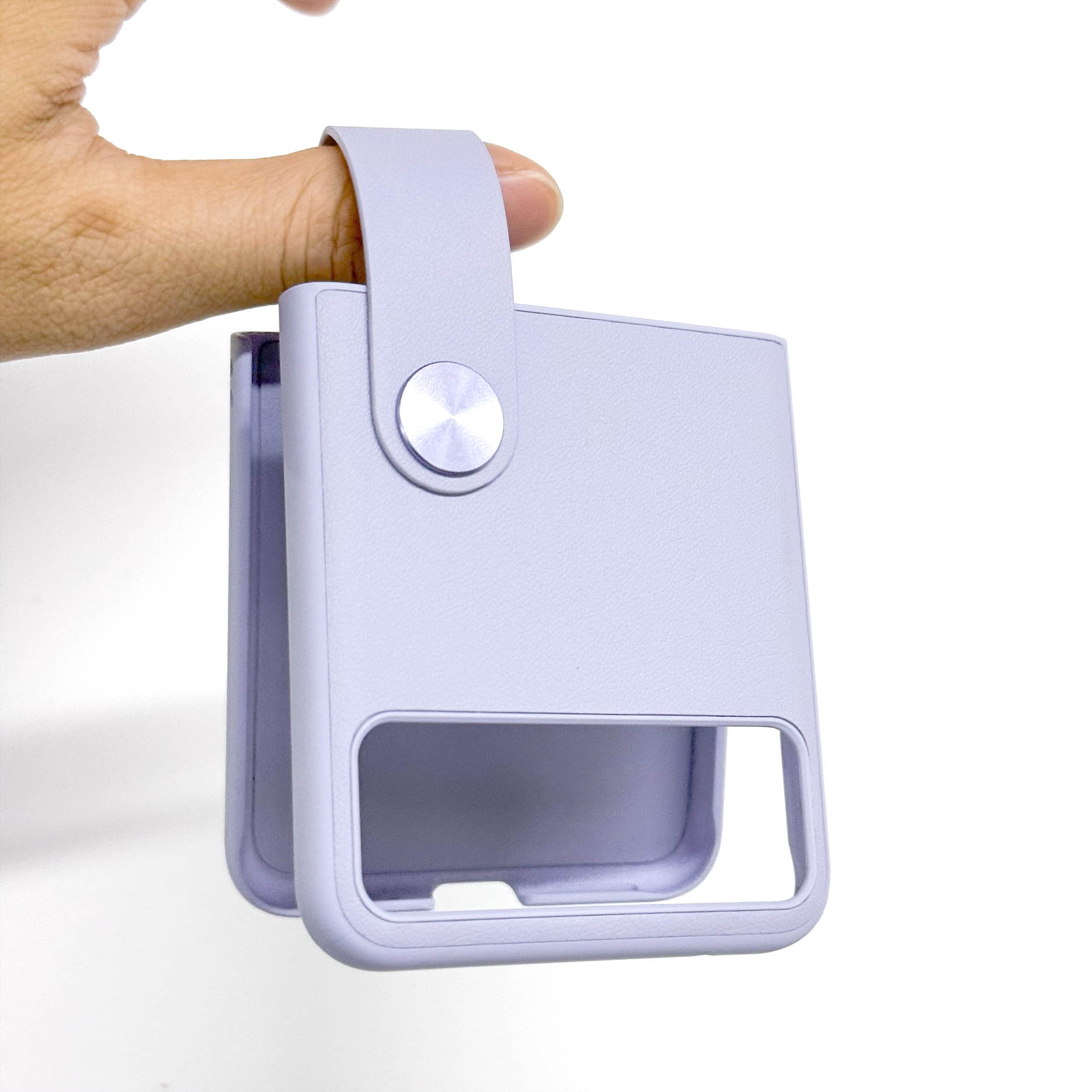 Moto Razr 40/Moto 40s ケース カバー PUレザー ハードカバー 持ち手