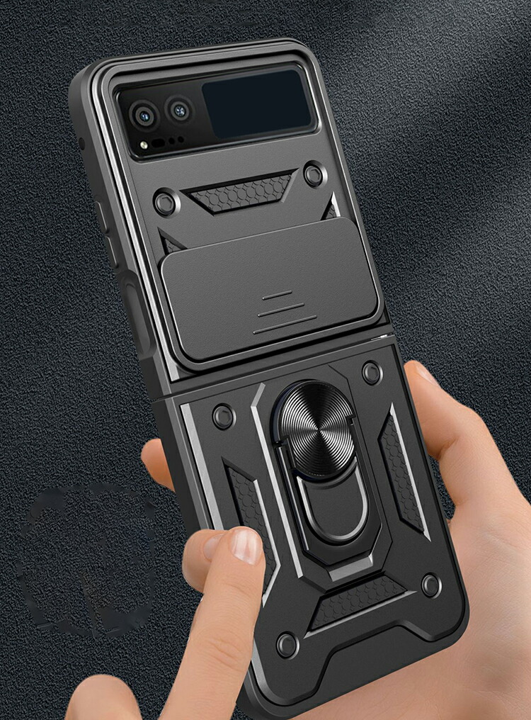 MOTOROLA Razr 40 耐衝撃 ケース 40s カバー スライド式カメラ