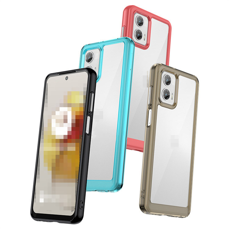 Moto g53j 5G ケース g53y / g53s クリアケース 透明 カバー シンプル