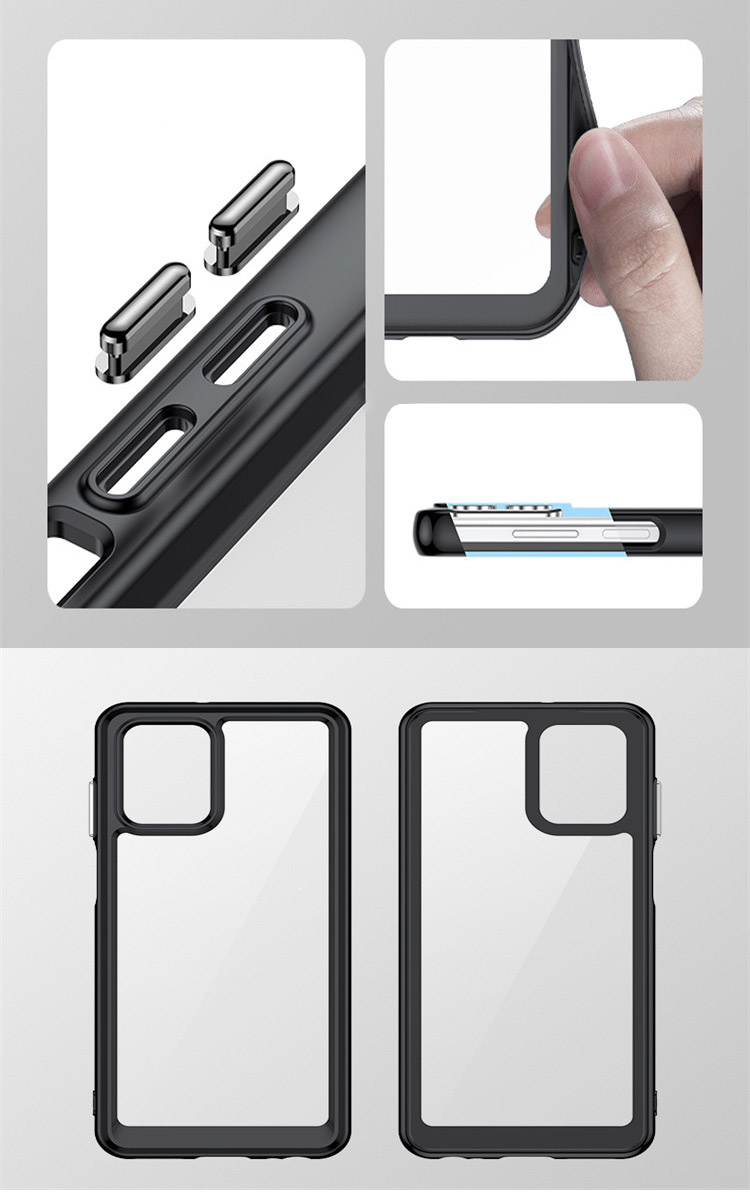 Moto g53j 5G ケース g53y / g53s クリアケース 透明 カバー シンプル