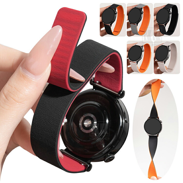 Mibro A3 �o���h �x���g GS Active2 �}�O�l�b�g�t�� ���C�t�� �V���R�� �o���h�� 20mm 22mm �������X�g�o���h/�����o���h/�����x���g �~�u�� �E�H�b�` A3 /