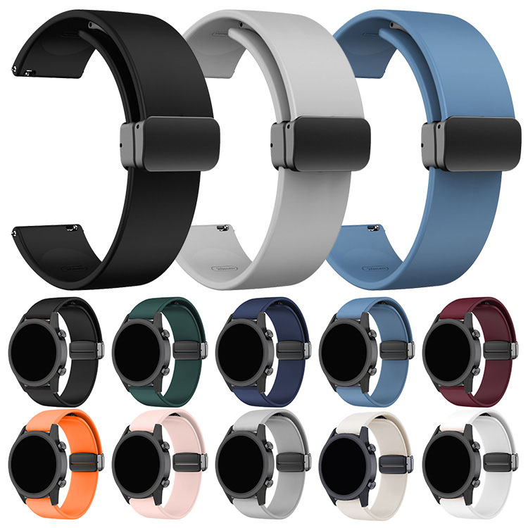 Mibro A3 �o���h �x���g �}�O�l�b�g�t�� ���C�t�� �V���R�� �o���h�� 20mm 22mm �������X�g�o���h/�����o���h/�����x���g �������� Mibro �~�u�� �E�H�b�`