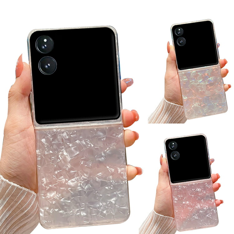 Xiaomi MIX Flip �ϏՌ� �P�[�X �J�o�[ �܂肽���݌^ �L�k���͗l ���� �L���L�� ������ �O���b�^�[ ���f�B�[�X  �V���v�� ���� �V���I�~ �~�b�N�X
