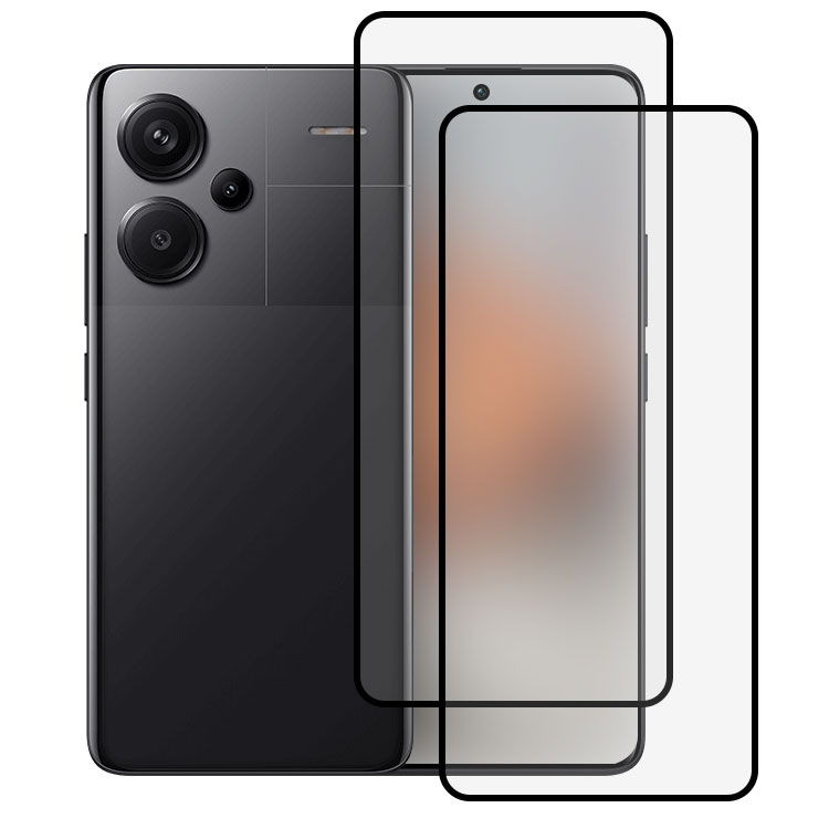 Redmi Note 13 Pro+ 5G KXtB 2 KX tی 9H tیV[g  VI~ bh~[ m[g13 v vX tی