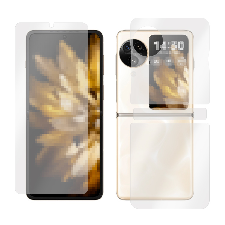OPPO Find N3 Flip �ی�t�B���� �t���ی�t�B����+�T�u�f�B�X�v���C�t���ی�t�B����+�w�ʕی�t�B����+���ʕی�t�B���� TPU�f�� ���� �I�b�| �t�@�C���h