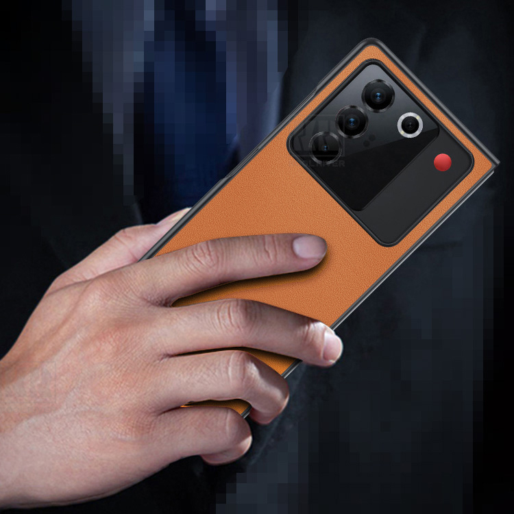nubia Fold ケース 耐衝撃 カバー PUレザー 背面ケース ZTE ヌビア