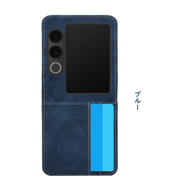 Nubia Flip 2 ケース Flip2 A404ZT カバー PUレザー カード収納
