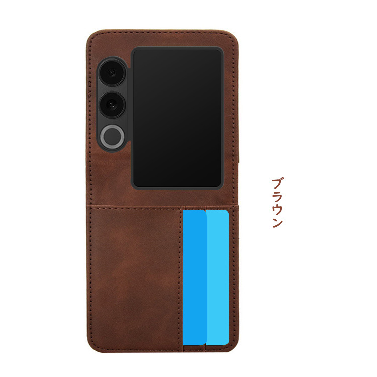 Nubia Flip 2 ケース Flip2 A404ZT カバー PUレザー カード収納