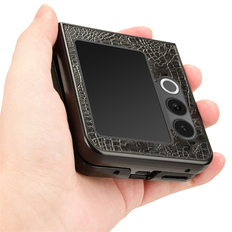 Nubia Flip 2 ケース Flip2 A404ZT カバー PUレザー クロコダイル調