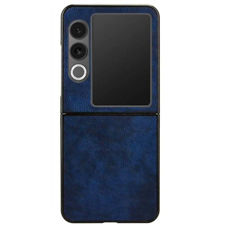 美品nubia Flip 2 A404ZT ブルー Nubia Flip 2 ケース Flip2 A404ZT カバー PUレザー 折りたたみ型