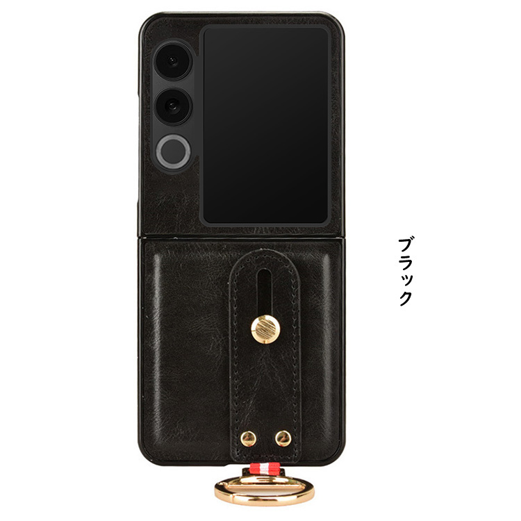 Nubia Flip 2 ケース Flip2 A404ZT 耐衝撃 カバー PUレザー+