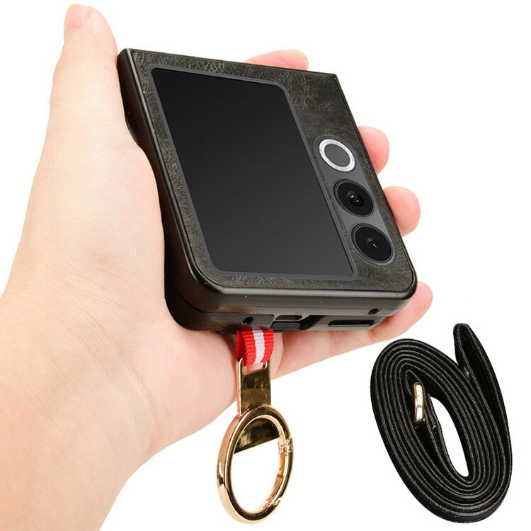 Nubia Flip 2 ケース Flip2 A404ZT 耐衝撃 カバー PUレザー+