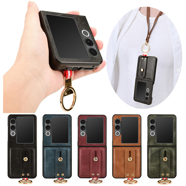 Nubia Flip 2 ケース Flip2 A404ZT 耐衝撃 カバー PUレザー+