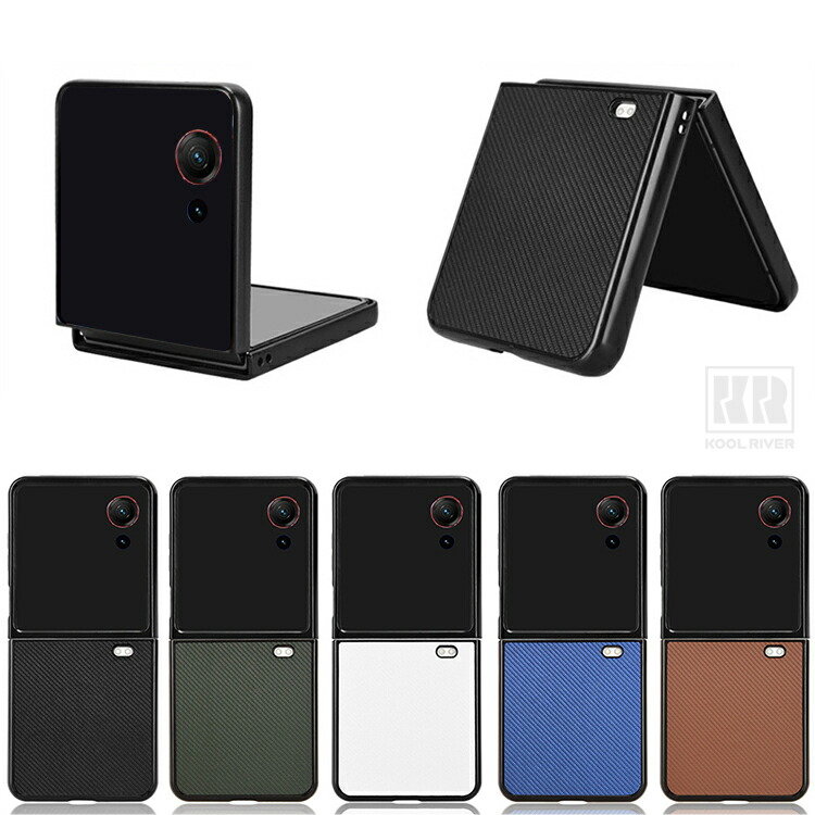 Insta Nubia Flip 3�Ή� �P�[�X �ϏՌ� �J�o�[ �܂肽���݌^ �J�[�{���� PU���U�[ ZTE �k�r�A �t���b�v3 �������� ������� �X�}�[�g�t�H��/�X�}�z�P�[�X