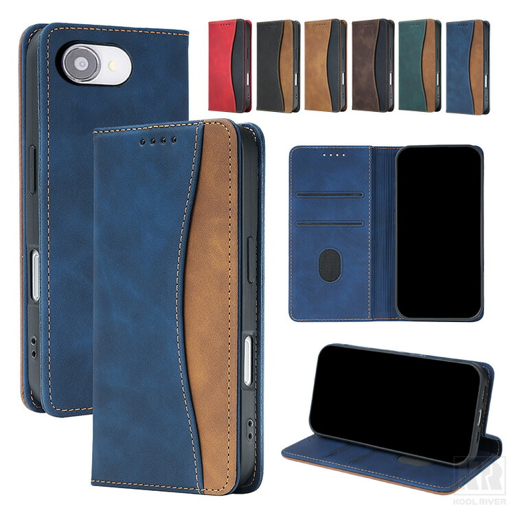 Nubia S2e A506ZT / A507ZT �P�[�X S2R Z6305R  / S2 Lite �蒠�^ �J�o�[ PU���U�[ �蒠�^PU���U�[�P�[�X �X�^���h�@�\ �J�[�h���[ ZTE �k�r�A