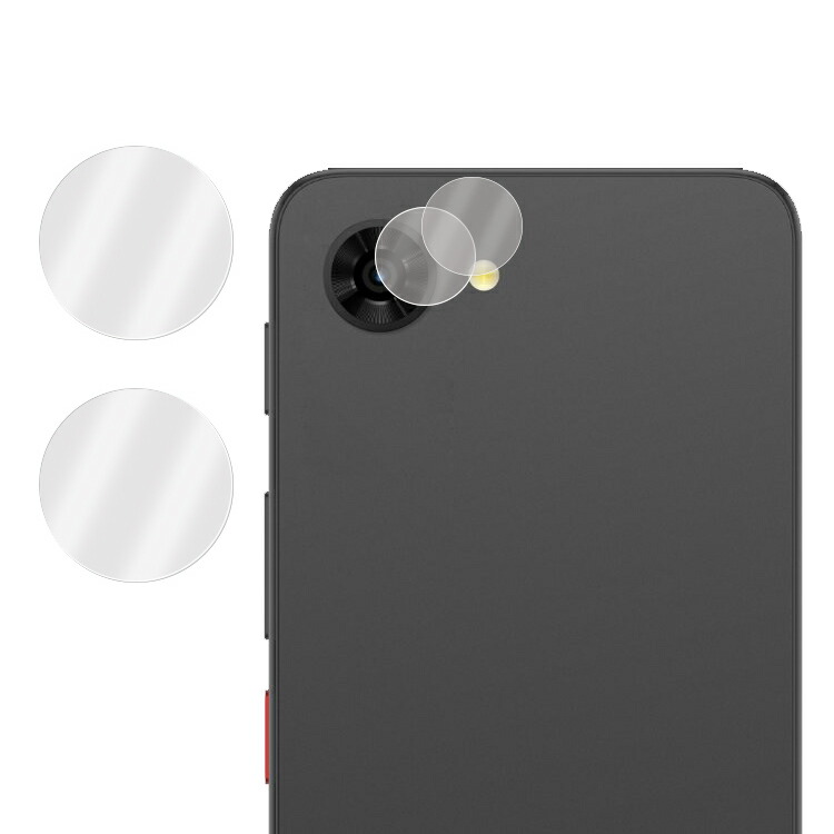 Nubia S2e A506ZT / A507ZT �J���������Y nubia S2R Z6305R / S2 Lite �K���X�t�B���� �J�����J�o�[ 2������ �J�����ی� �����Y�J�o�[ �����K���X