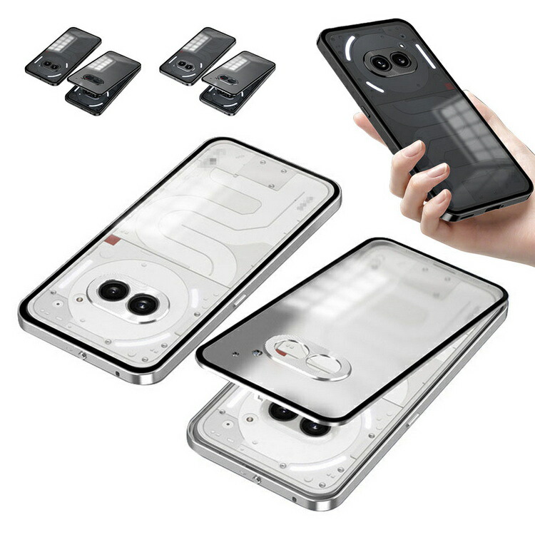 Nothing Phone 2a �P�[�X �J�o�[ �A���~�o���p�[ �w�ʔ����� �w�ʃp�l���t�� ���������� �i�b�V���O �t�H��2a �A���~�T�C�h�o���p�[ �������� �������