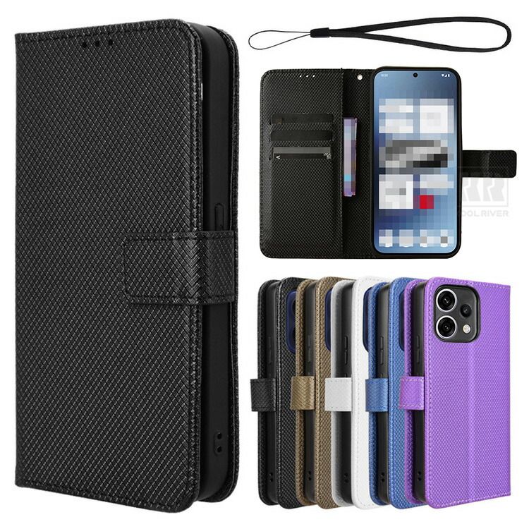 Nothing Phone 3a Lite �P�[�X �蒠�^ �J�o�[ PU���U�[ �蒠�^PU���U�[�P�[�X �X�^���h�@�\ �J�[�h���[ �R �X�g���b�v�t�� �X�g���b�v�� Nothing