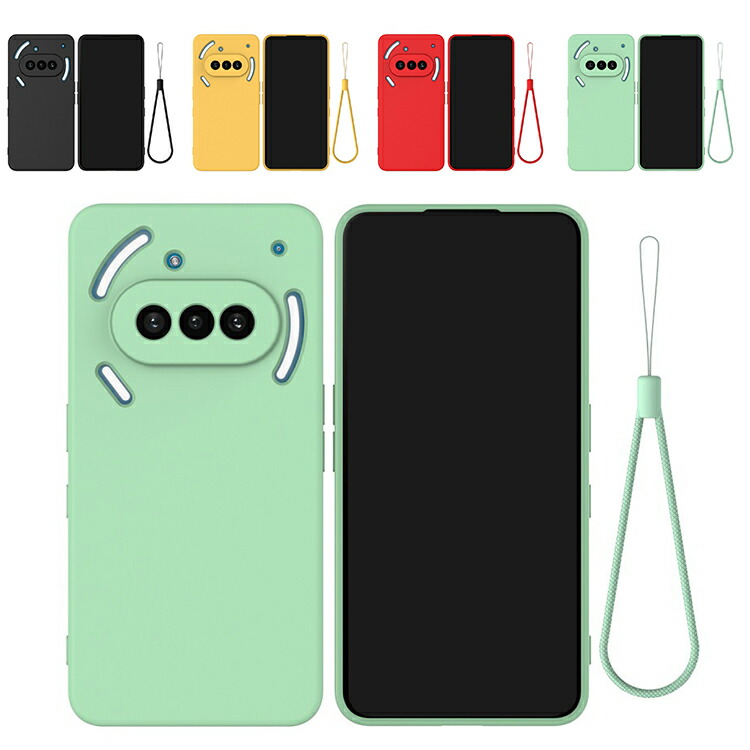 Nothing Phone 3a �P�[�X 3a Pro �ϏՌ� �P�[�X/�J�o�[ �X�g���b�v�t��TPU �\�t�g�P�[�X �X�g���b�v�� �V���v��  ������ �i�b�V���O �t�H��3a/3a�v��