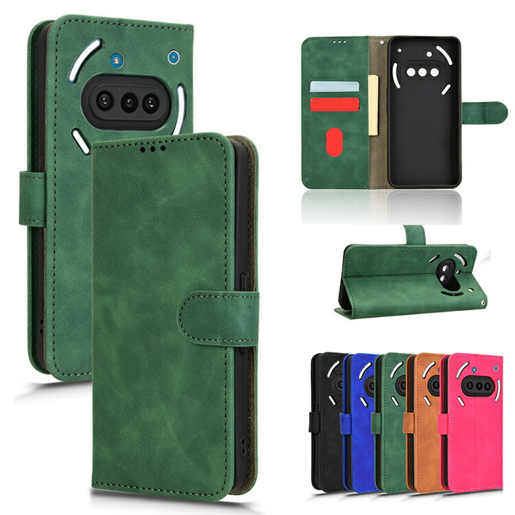 Nothing Phone 3a �P�[�X 3a Pro�蒠�^ �J�o�[ �X�g���b�v�t�� PU���U�[ �蒠�^PU���U�[�P�[�X �X�^���h�@�\ �J�[�h���[ �V���v�� �i�b�V���O