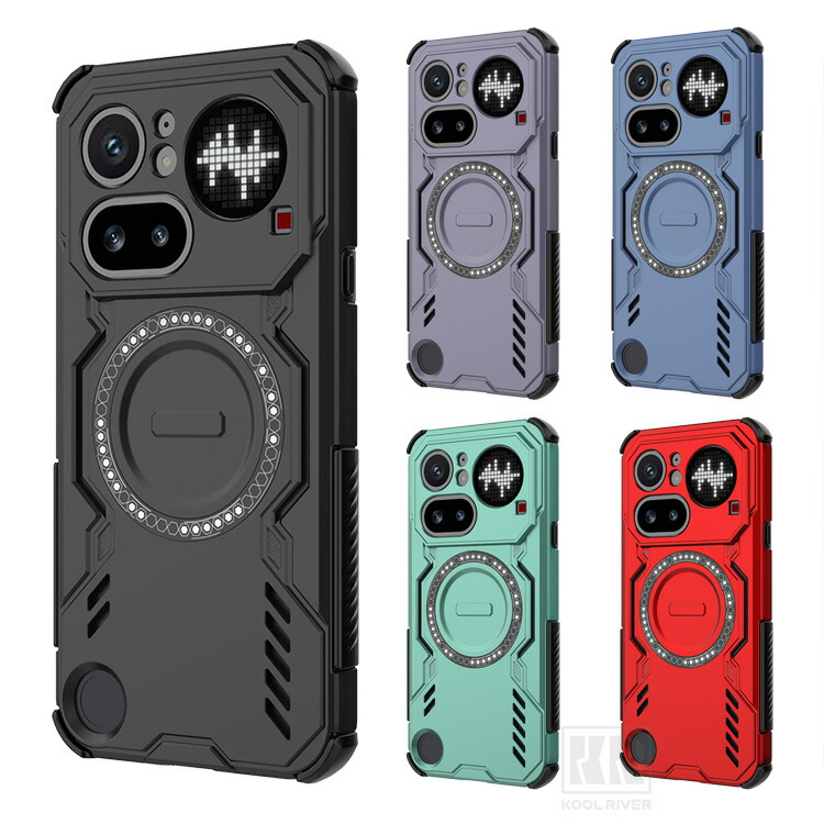 Insta Nothing Phone�Ή� (4a) �P�[�X 4a Pro �J�o�[ �X�^���h�@�\ 2�d�\�� Qi�[�d ���C�����X�[�d �Ή� �ϏՌ� �i�b�V���O�t�H��4a/4a Pro ������� TPU