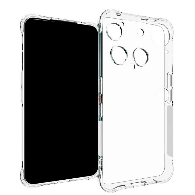 Nothing Phone 3 �N���A�P�[�X TPU �ϏՌ� �J�o�[ �i�b�V���O �t�H��3 �p �ی�R�[�i�[�o���p�[ �������� �������