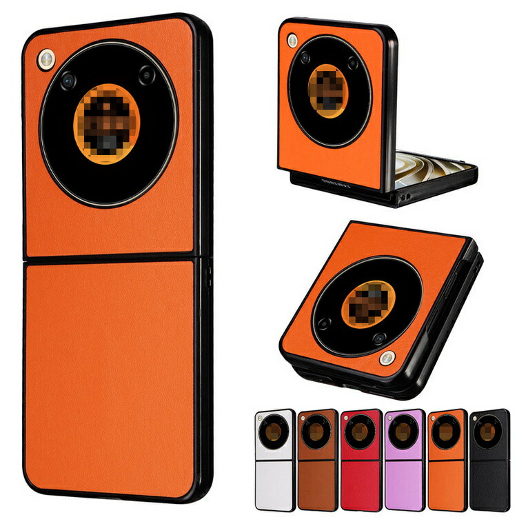 Nubia Flip 5G �P�[�X �J�o�[ PU���U�[ �܂肽���݌^ �w�ʃ��U�[�P�[�X �k�r�A �t���b�v 5G �A���h���C�h �������� �������