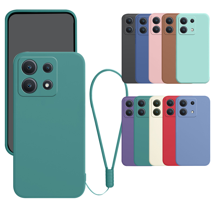 Redmi Note 13 Pro 5G �P�[�X �J�o�[  �X�g���b�v�t�� �V���R�� �\�t�g�P�[�X ���� ������ ������� ���� �V���I�~ ���b�h�~�[ �m�[�g13