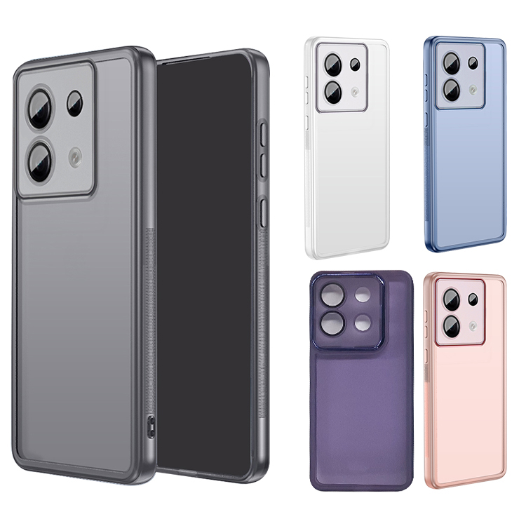 Redmi Note 13 Pro 5G P[X Jی삠 Jo[ NA  TPU \tgP[X Xgbv     VI~ bh~[