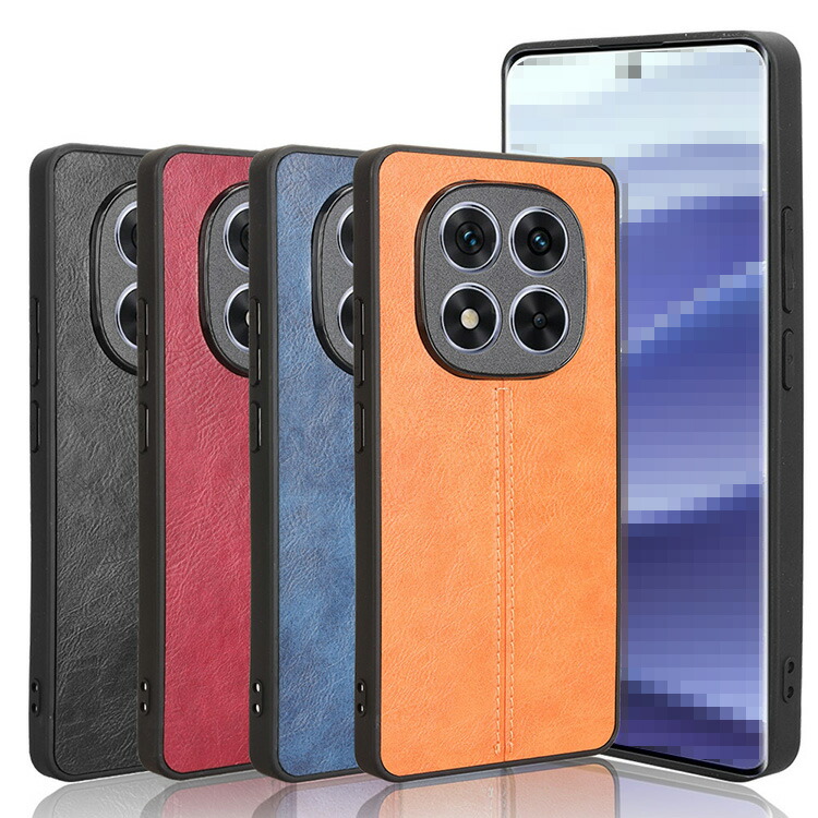 Redmi Note 14 �P�[�X Note 14 Pro �ϏՌ� �J�o�[ PU���U�[ �w��PU���U�[�P�[�X ���b�h�~�[ �m�[�g14/�m�[�g14 �v�� �A���h���C�h �������� �������