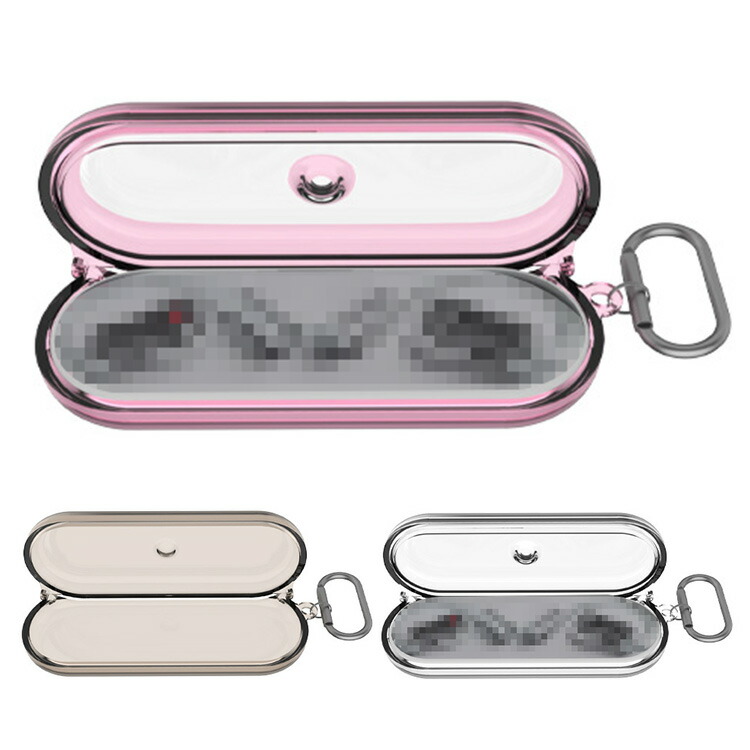 Nothing Ear (open) クリアケース 透明 TPU シンプル カラビナ付き 保護カバー 傷防止 おすすめ おしゃれ ワイヤレスイヤホン 保護ケース ナッシング | 