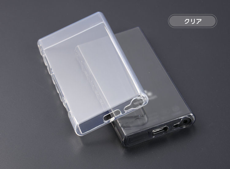 SONY NW-A306 クリア ケース/カバー 耐衝撃 TPU 背面カバー