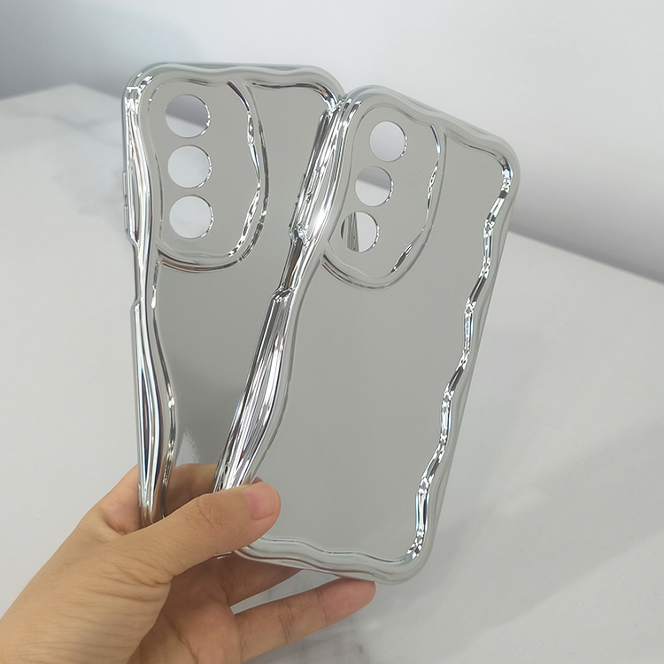 OPPO A3 5G ケース 耐衝撃 カバー メッキ TPU ソフトケース かわいい