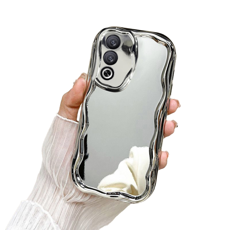 OPPO A3 5G ケース 耐衝撃 カバー メッキ TPU ソフトケース かわいい