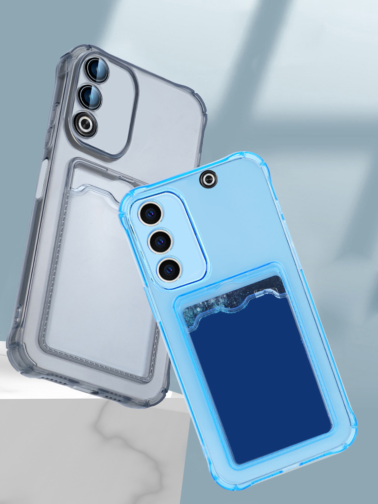 OPPO A3 5G ケース クリア カバー 透明 TPU ソフトケース カード収納