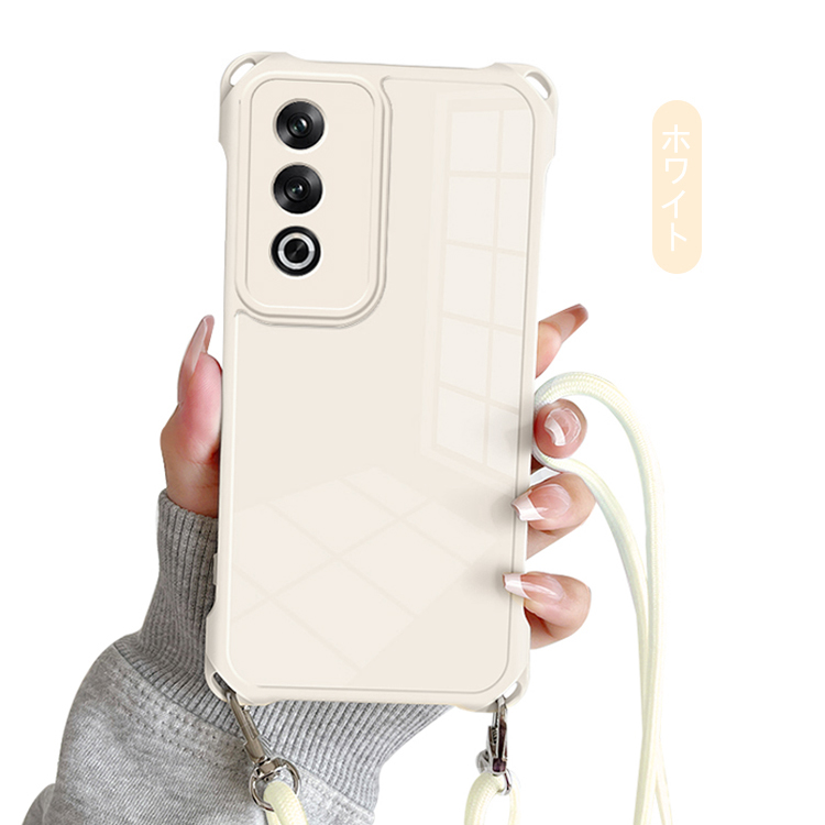 OPPO A3 5G ケース スマホショルダー カバー TPU ソフトケース