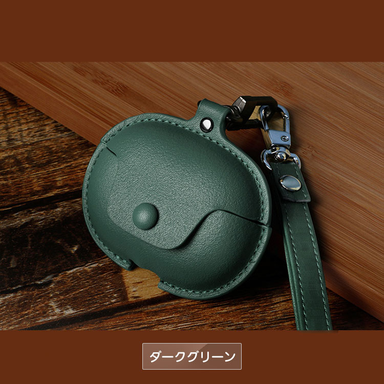 Shokz OpenDots ONEケース PUレザー カバー ビンテージ風
