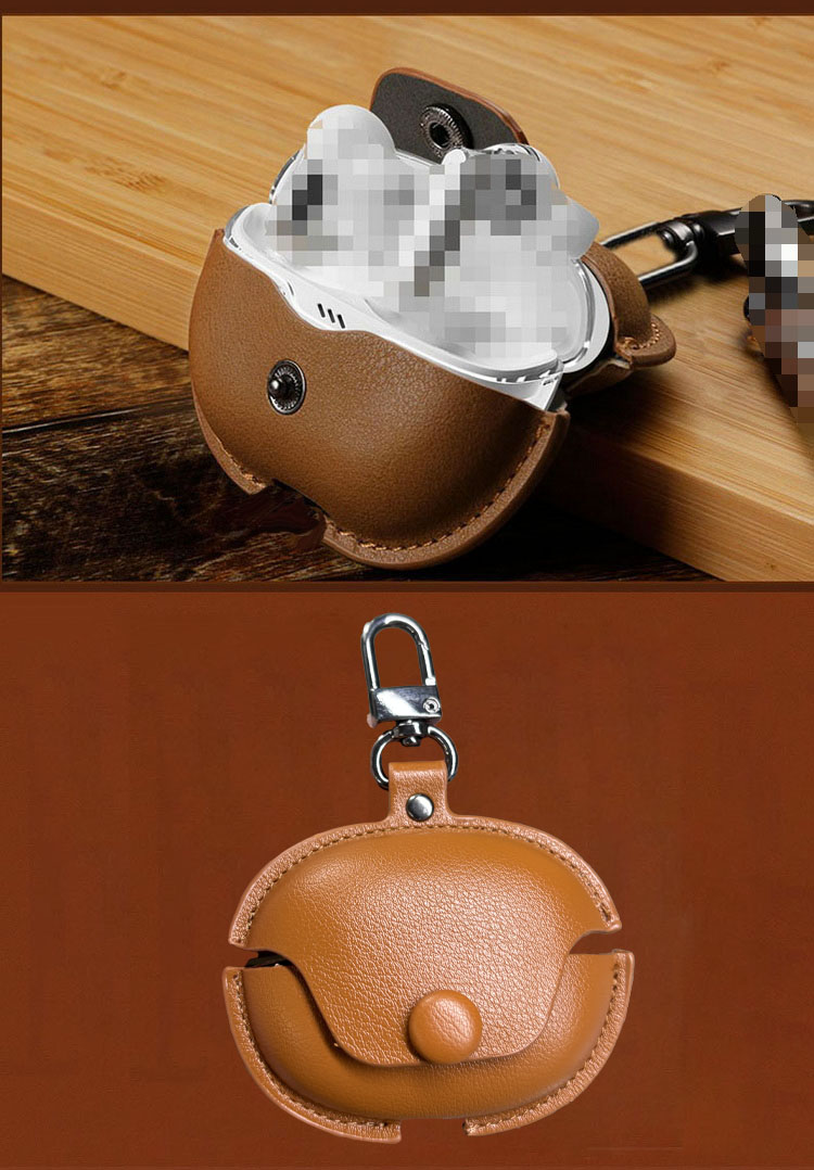 Shokz OpenDots ONEケース PUレザー カバー ビンテージ風 シンプル