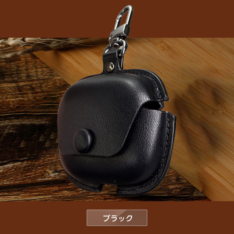 Shokz OpenDots ONEケース PUレザー カバー ビンテージ風 シンプル