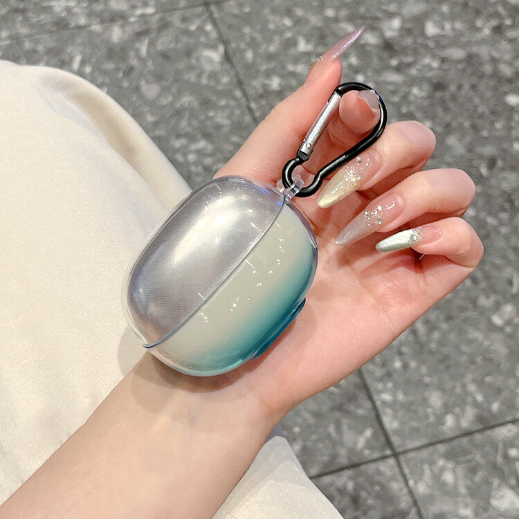 Shokz OpenDots ONE クリアケース カバー クリア 透明 グラデーション